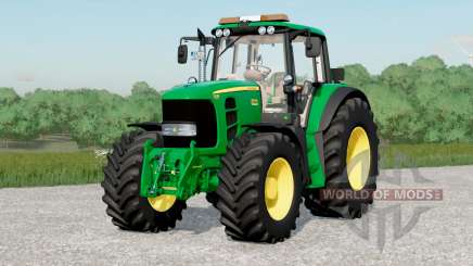 John Deere 7030 Premium〡chrome option de tuyau pour Farming Simulator 2017