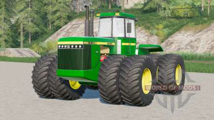 John Deere 8850〡2 échappements différents pour Farming Simulator 2017