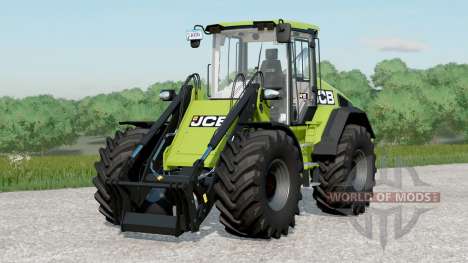 JCB 419 S〡option de roues jumelées ajoutées pour Farming Simulator 2017