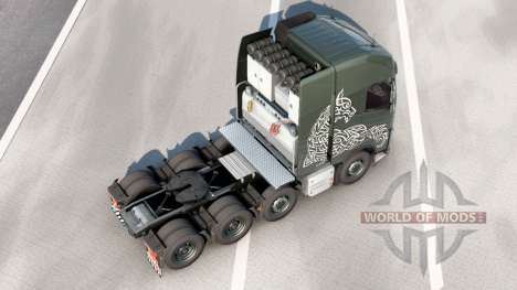 Volvo FH16 8x4 Tractor Globetrotter XL Cab 2014 für Euro Truck Simulator 2