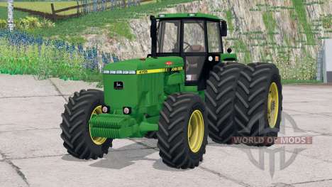 Configurations de roues John Deere 4755〡3 pour Farming Simulator 2015