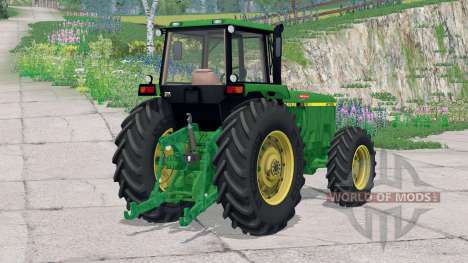 Configurations de roues John Deere 4755〡3 pour Farming Simulator 2015