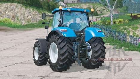 New Holland T6.160〡real moteur pour Farming Simulator 2015