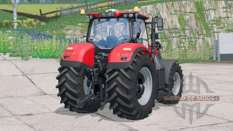 Case IH Optum 300 CVX〡il y a deux roues arrière pour Farming Simulator 2015