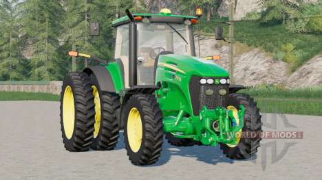 John Deere 7030〡toutes les options de pneus révi pour Farming Simulator 2017