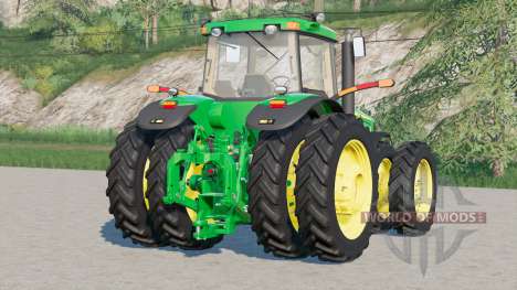 John Deere série 8020〡y compris le poids avant pour Farming Simulator 2017