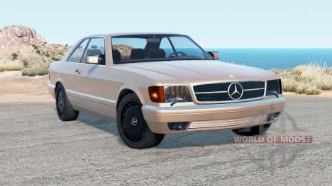 Mercedes-Benz 560 SEC (C126) 1986 für BeamNG Drive