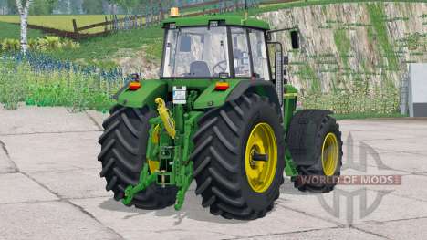 John Deere 7010〡hat Gegengewichte auf Rädern für Farming Simulator 2015