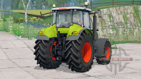 Claas Axion 850〡zusätzliche Gewichte auf Rädern für Farming Simulator 2015