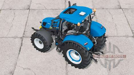 New Holland T6 series〡il y a deux roues arrière pour Farming Simulator 2015