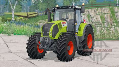 Claas Axion 850〡poids supplémentaires sur roues pour Farming Simulator 2015
