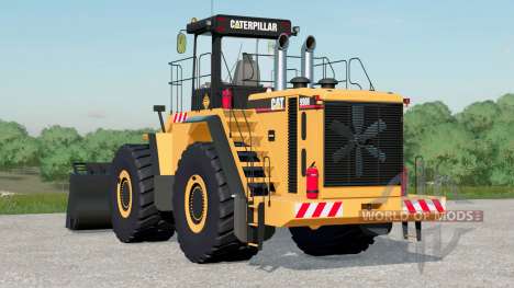 Caterpillar 990H〡bucket capacité 19000l pour Farming Simulator 2017