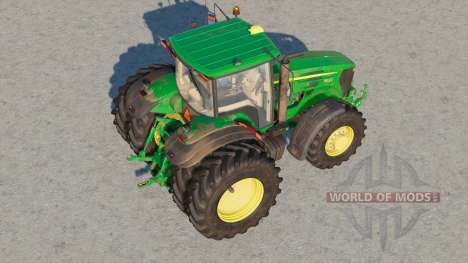 John Deere 7030〡toutes les options de pneus révi pour Farming Simulator 2017