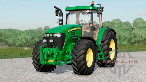 John Deere série 7020 〡 hydraulique avant ou poi pour Farming Simulator 2017