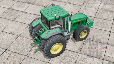 John Deere 8400 avec pneus Michelin pour Farming Simulator 2017