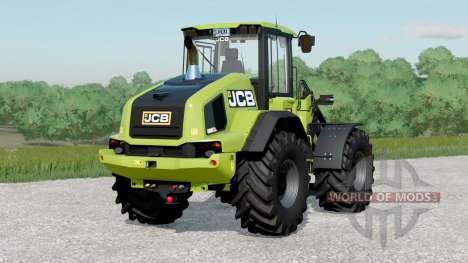 JCB 419 S〡option de roues jumelées ajoutées pour Farming Simulator 2017
