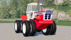 Weiße A4T-1600 Plainsman〡Räder Auswahl für Farming Simulator 2017