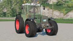 Fendt Favorit 600 LSA Turbomatik E〡es gibt zwei Hinterräder für Farming Simulator 2017