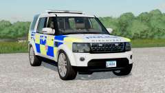 Land Rover Discovery 4 UK Police für Farming Simulator 2017
