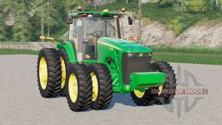 John Deere série 8030〡 Pneus Firestone et Michelin pour Farming Simulator 2017