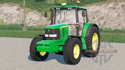 John Deere série 6030 〡avant hydraulique ou poids pour Farming Simulator 2017