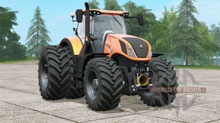 New Holland T7.315〡ajouté nouveau choix de moteur pour Farming Simulator 2017