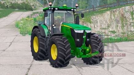 John Deere 7270R〡poids supplémentaires dans les roues pour Farming Simulator 2015