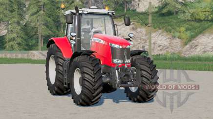 Massey Ferguson série 7700〡équipé de lumières stroboscopiques pour Farming Simulator 2017