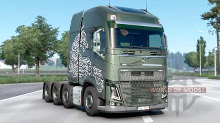 Volvo FH16 8x4 Tractor Globetrotter XL Cab 2014 pour Euro Truck Simulator 2
