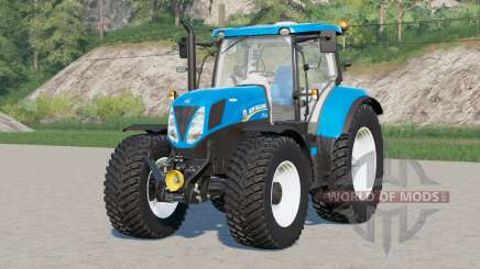 New Holland série T7 avec ou sans ailes avant pour Farming Simulator 2017