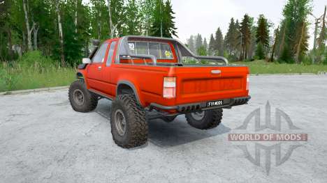 Toyota Hilux Xtra Cab 1989〡lifted pour Spintires MudRunner