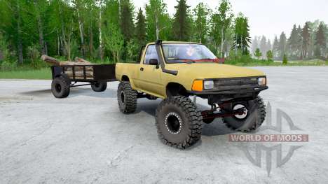 Toyota Hilux Single Cab 1989〡crawler pour Spintires MudRunner