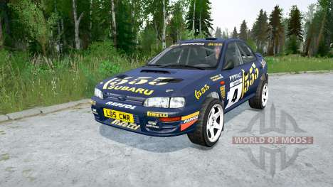 Subaru Impreza WRC (GC) 1993 für Spintires MudRunner