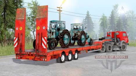 KAMAZ-5410〡Supplicated cargo pour Spin Tires