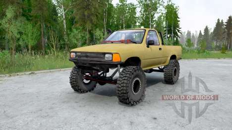 Toyota Hilux Single Cab 1989〡crawler pour Spintires MudRunner