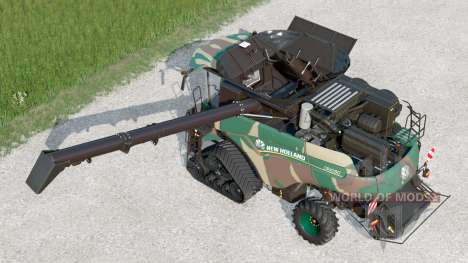 New Holland CR10.90〡dans le camouflage de l’armé pour Farming Simulator 2017