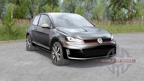 Volkswagen Golf GTI 3-door (Typ 5G) 2013 pour Spin Tires