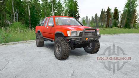 Toyota Hilux Xtra Cab 1989〡lifted pour Spintires MudRunner