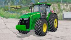 John Deere 8370R〡chaînement volant pliant pour Farming Simulator 2015