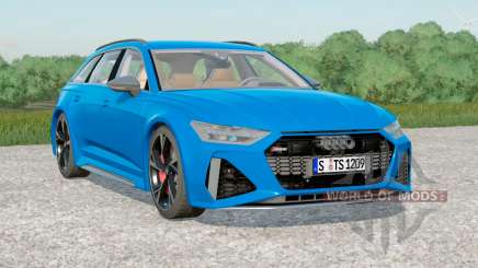 Audi RS 6 Avant (C8) 2019〡 choix de couleurs pour Farming Simulator 2017