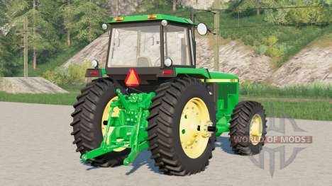 John Deere 4000 series〡reifenzuschaltfunktionen für Farming Simulator 2017