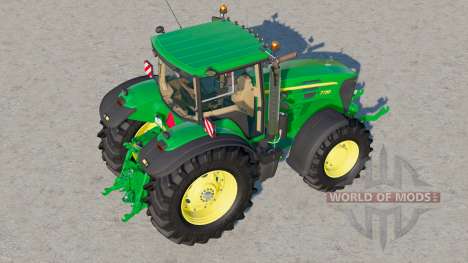 John Deere série 7030 〡déguments pliables pour Farming Simulator 2017