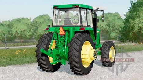Configurations de la marque de pneu John Deere 7 pour Farming Simulator 2017
