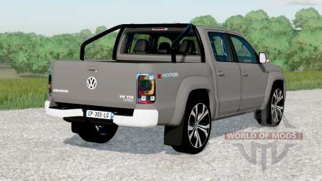Volkswagen Amarok pick-up de taille moyenne pour Farming Simulator 2017