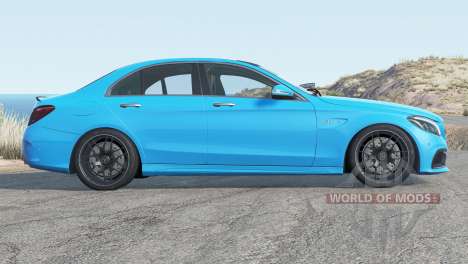 Mercedes-AMG C 63 S (W205) 2015 pour BeamNG Drive