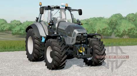 Deutz-Fahr Serie 7 TTV〡 pneus configurables pour Farming Simulator 2017