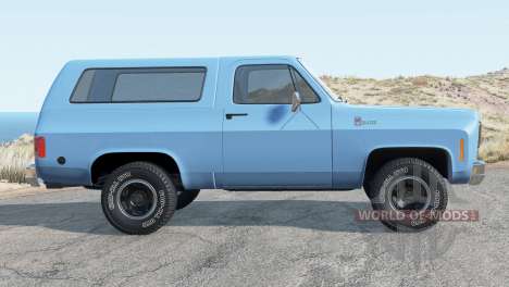 Chevrolet K5 Blazer Cheyenne 1976 pour BeamNG Drive