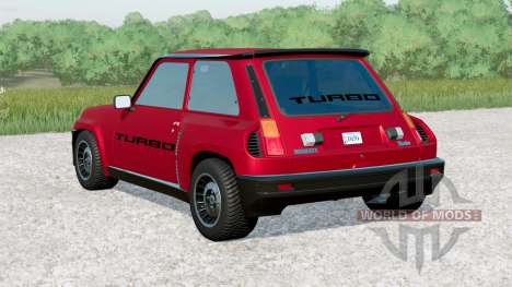 Renault 5 Turbo 1980 avec une configuration de t pour Farming Simulator 2017