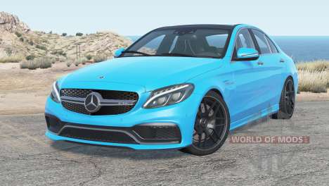 Mercedes-AMG C 63 S (W205) 2015 pour BeamNG Drive