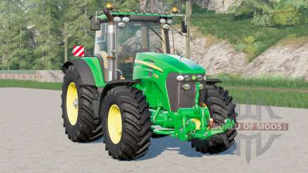 John Deere série 7030 〡déguments pliables pour Farming Simulator 2017